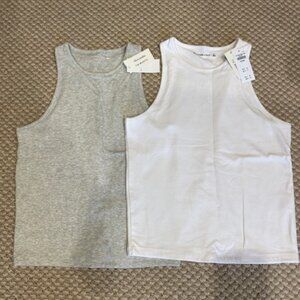 Seamless Fabric High-Neck Tanks